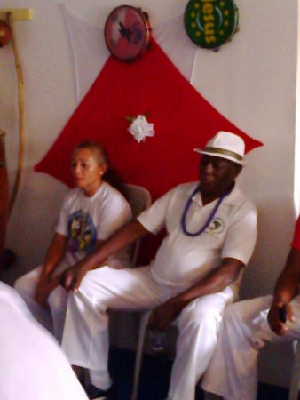 Mestra Lene e Mestre Pelé da Bomba